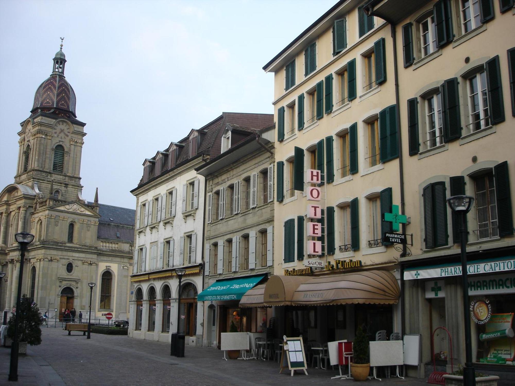 Hotel De Savoie Morges Bagian luar foto